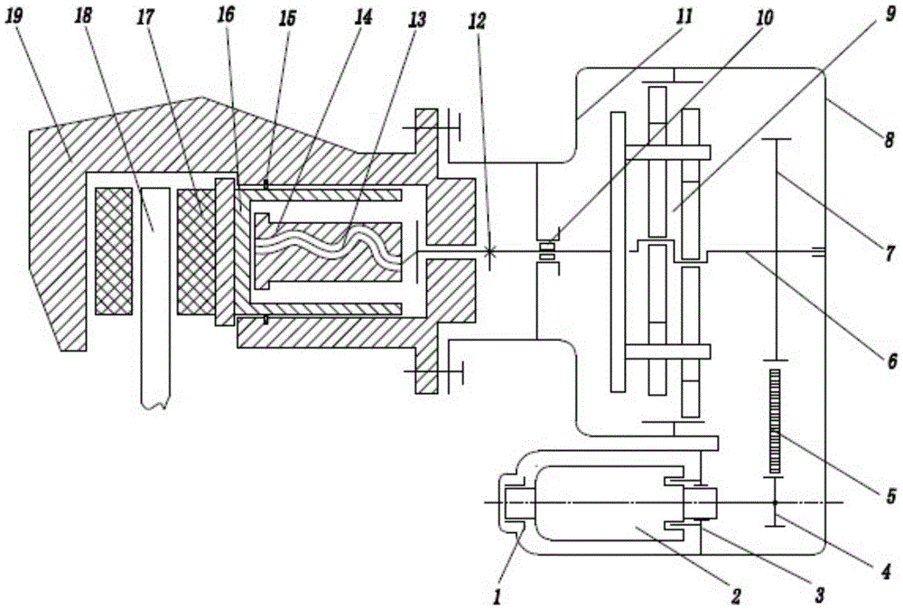 Cycloidal electronic parking brake