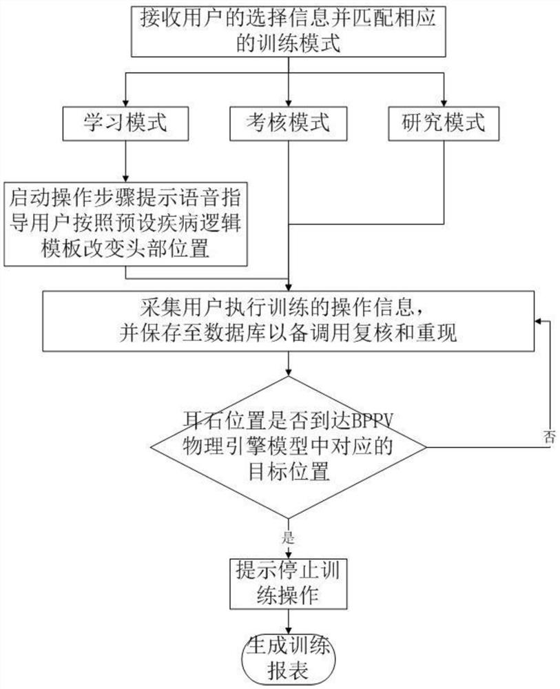 bppv diagnosis and treatment skills training system and method