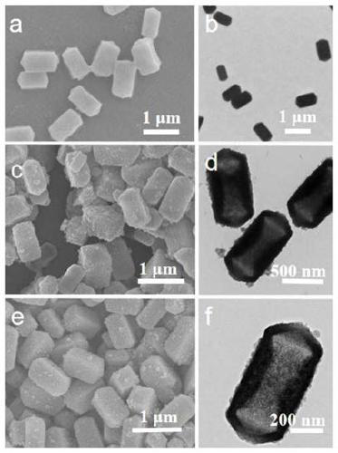 Preparation method of hollow Ni2P/Co2P/Fe2P nano-composite electrocatalyst