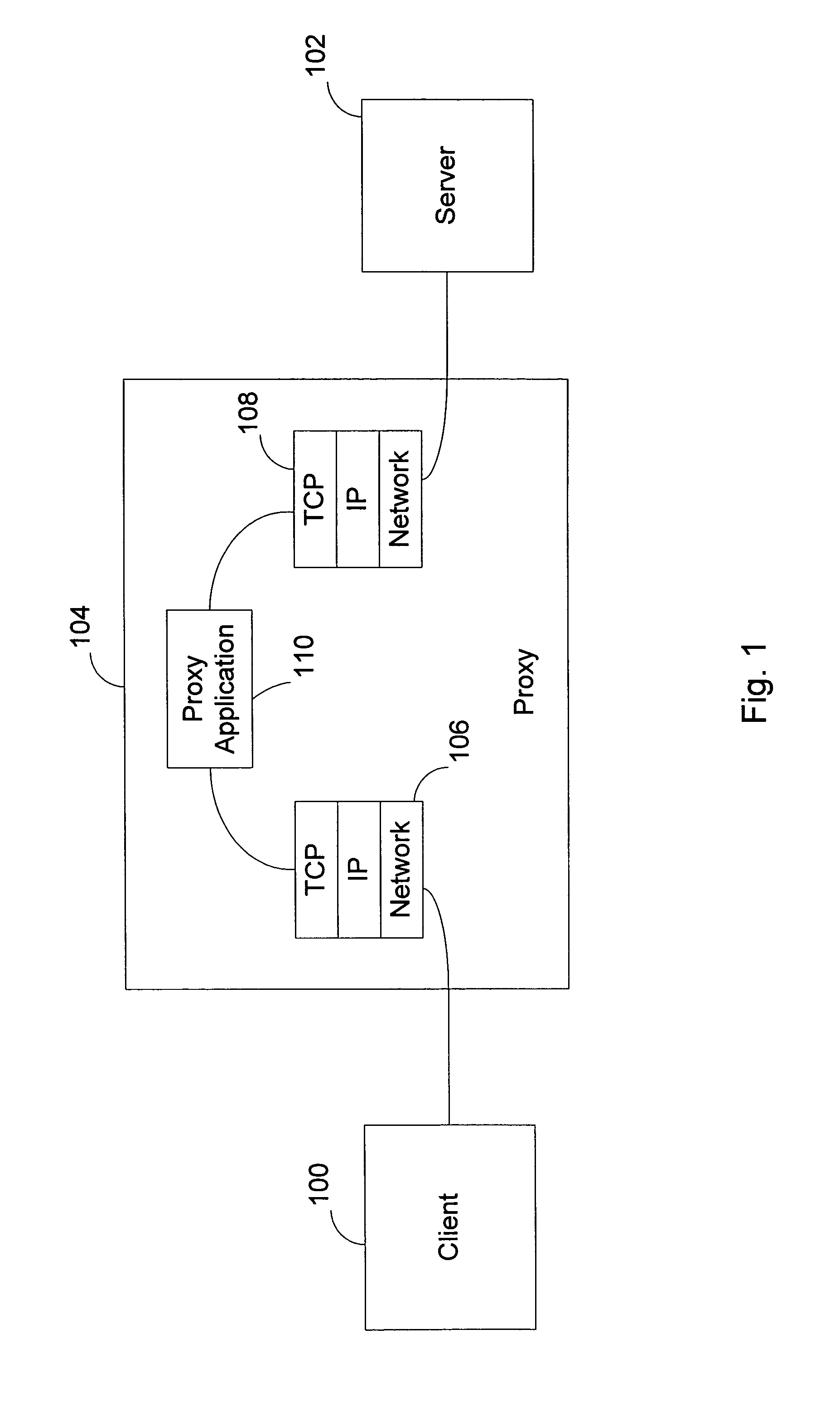 Method and apparatus for reducing overhead on a proxied connection