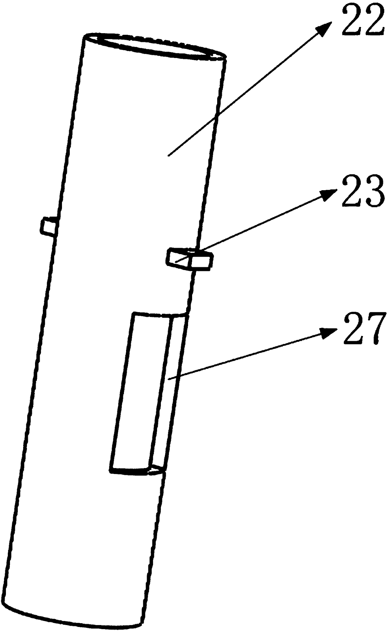 Drill rod displacement triggering mechanism