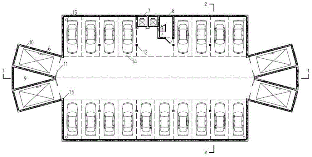 A semi-automatic three-dimensional underground garage