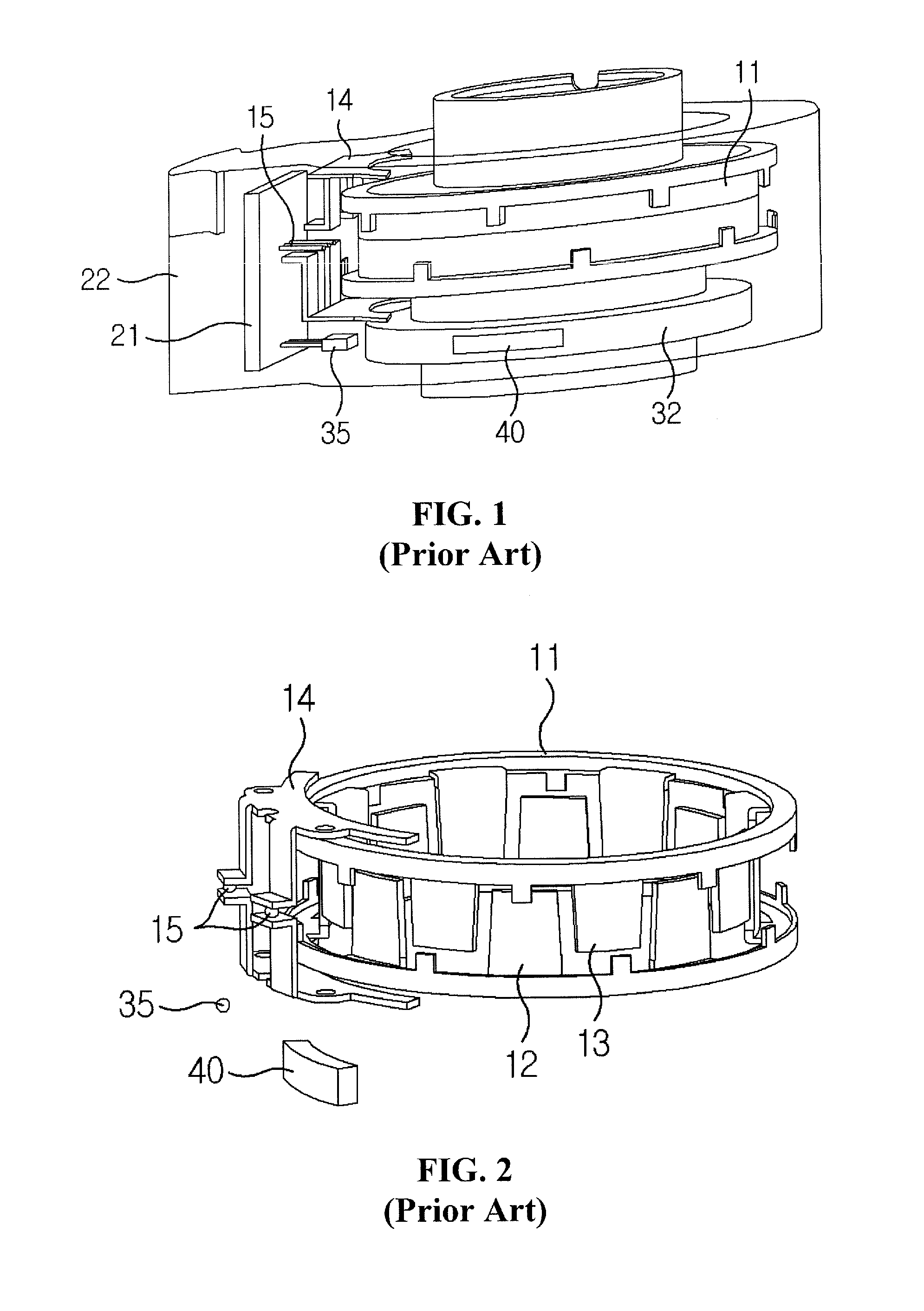 Torque index sensor