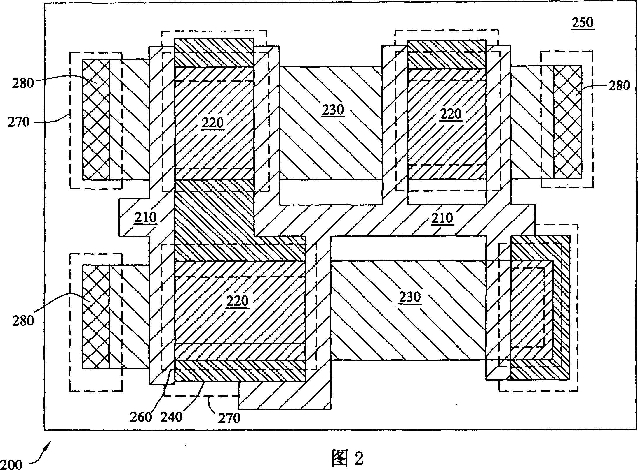 Method of enhancing clear field phase shift masks by adding parallel line to phase 0 region