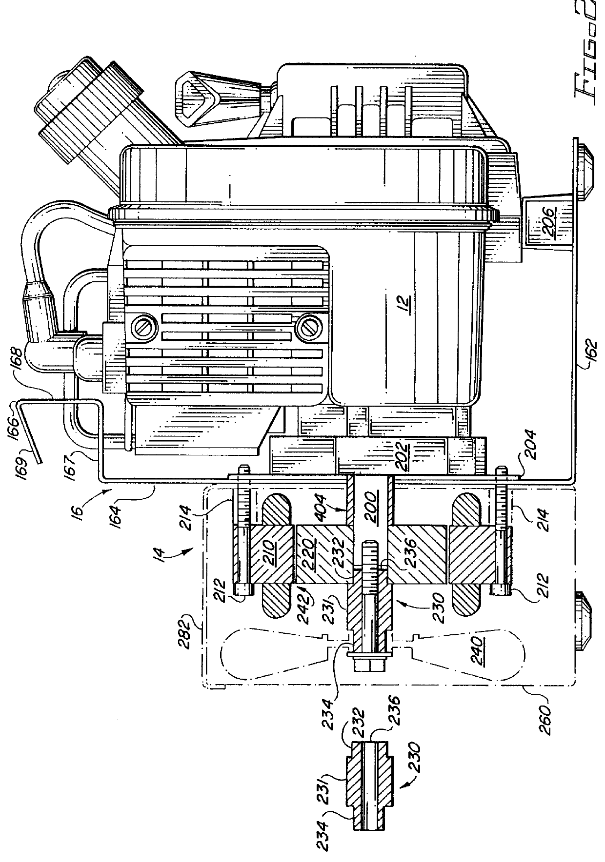 Light weight rotor and stator with multiple coil windings in thermal contact