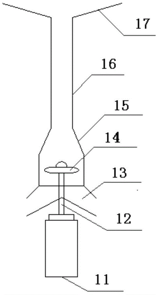 Mechanical internal circulation jet-flow anaerobic reactor and wastewater treatment method thereof