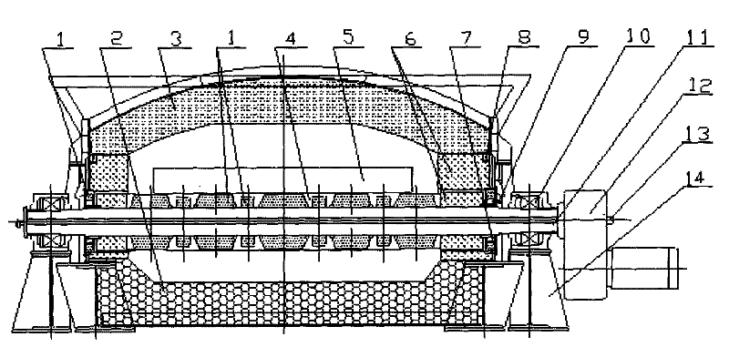 Water internal cooling delivery plate blank roller way with heat preservation device