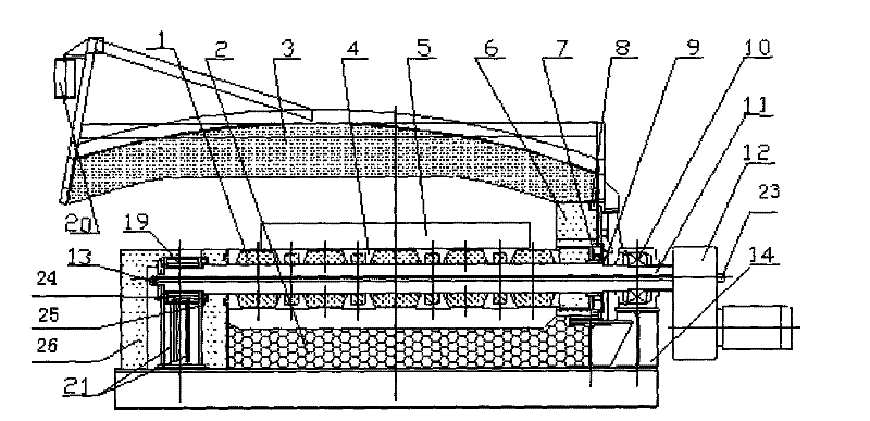 Water internal cooling delivery plate blank roller way with heat preservation device