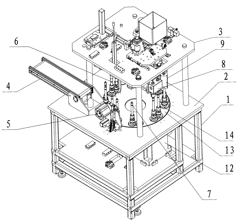 Automatic high speed flexible pipe shoulder forming machine