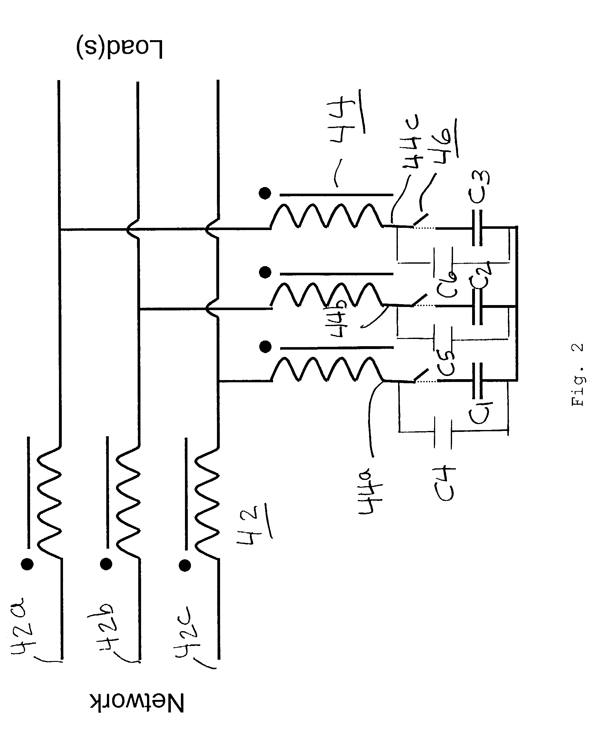 Harmonic mitigating filter