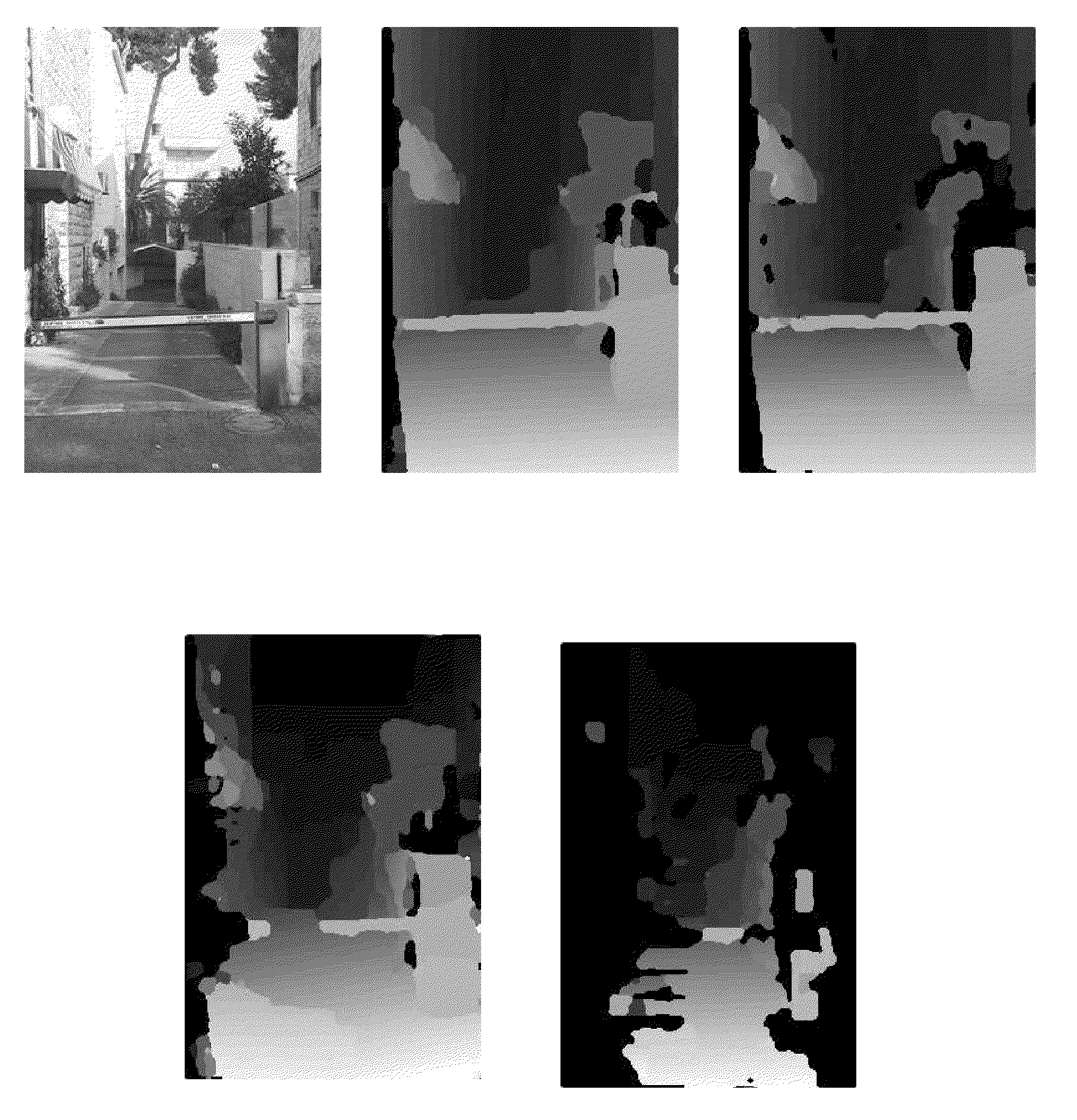 Method and system for forming a panoramic image of a scene having minimal aspect distortion