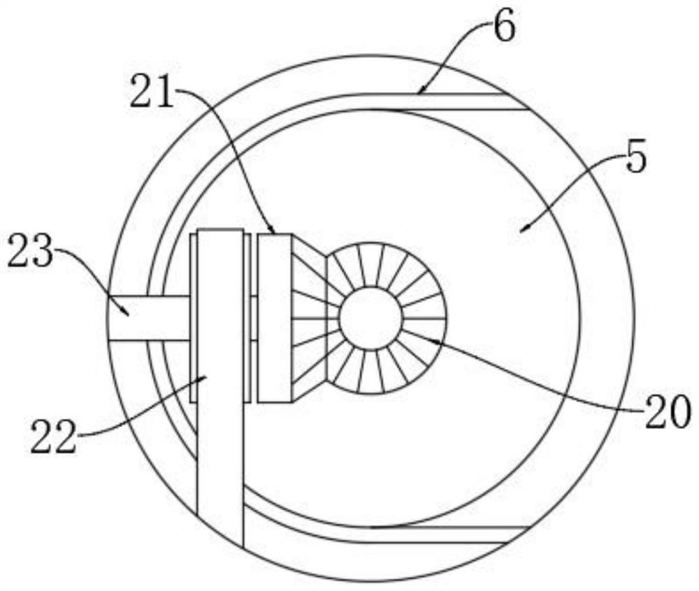 An underground transmission device for paper product processing leftovers