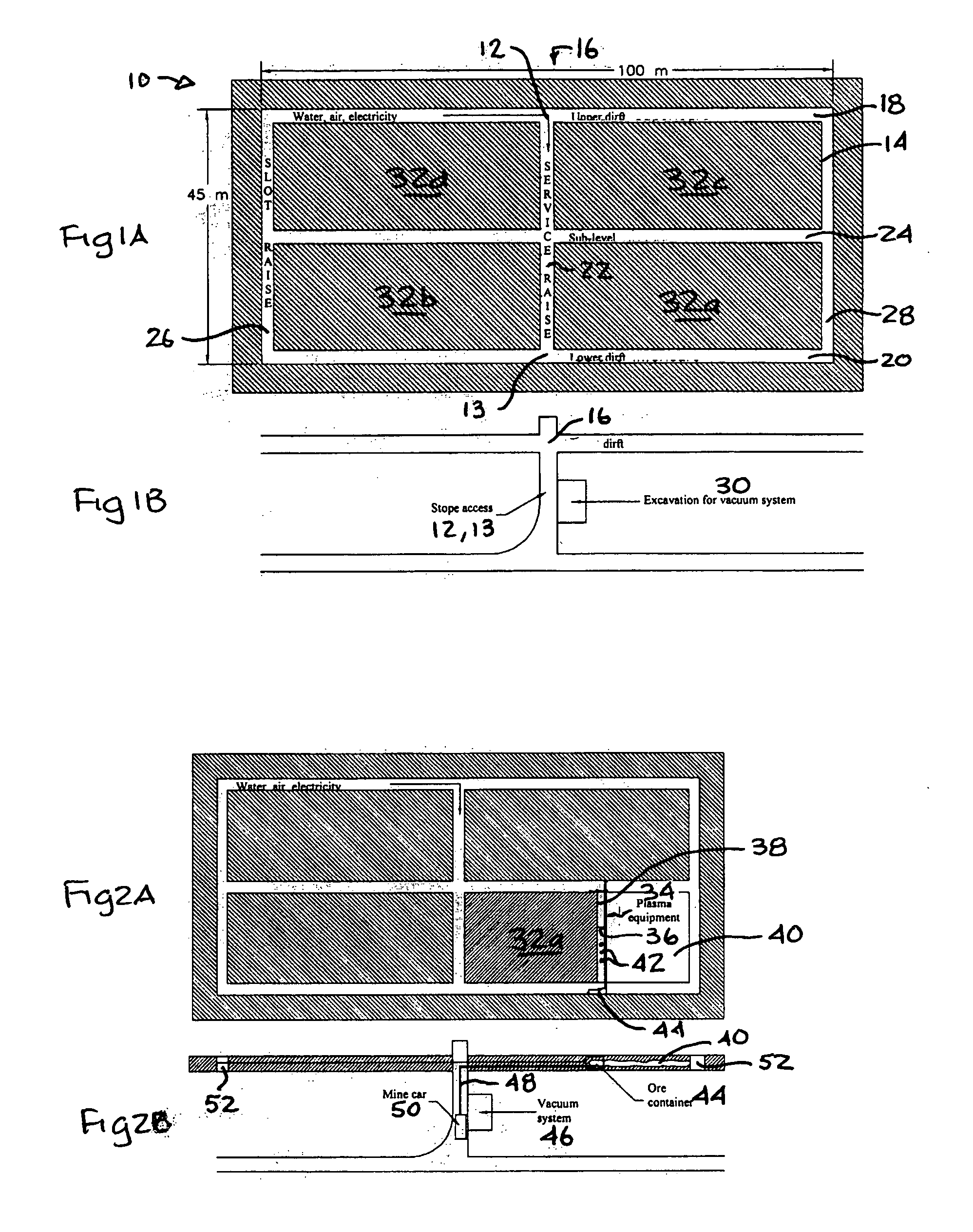 Continuous extraction of underground narrow-vein metal-bearing deposits by thermal rock fragmentation