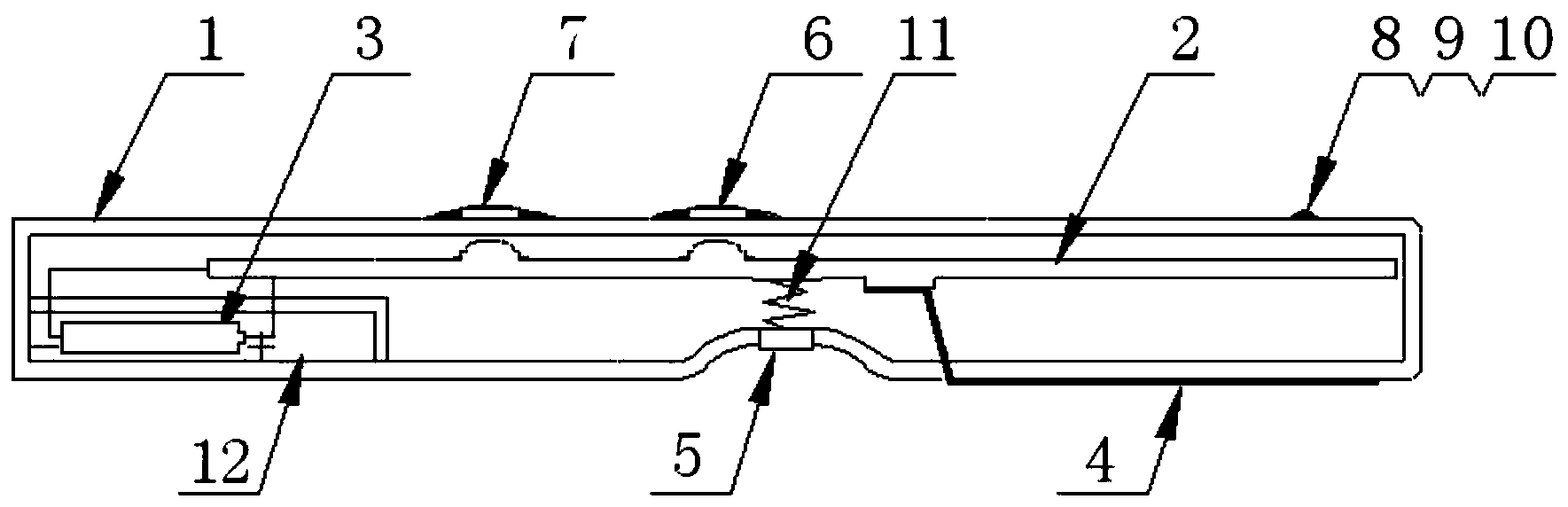 Remote controller with anion detection function