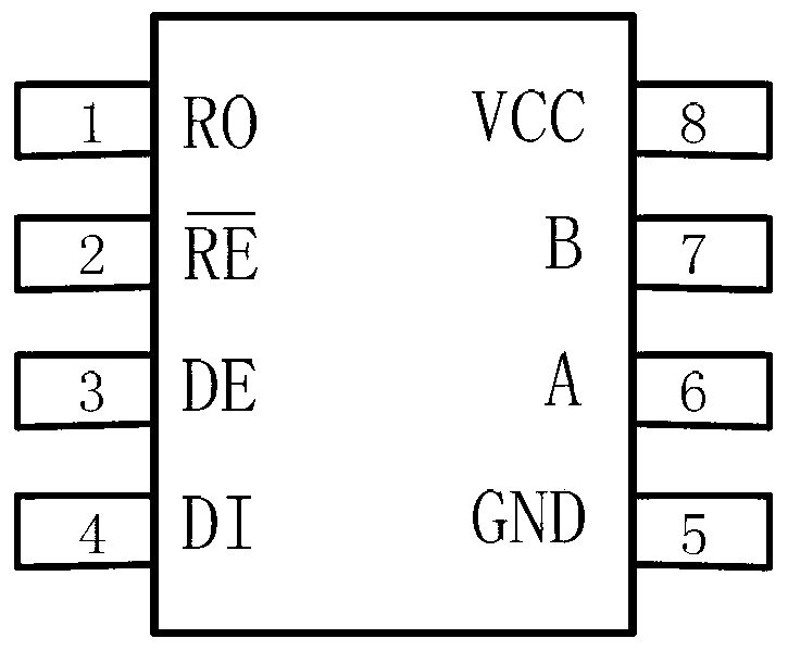 RS-485 interface polarity detecting method and system based on electric energy meter communication protocol