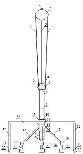 Seabed pore water pressure observation device based on internal solitary waves and working method thereof