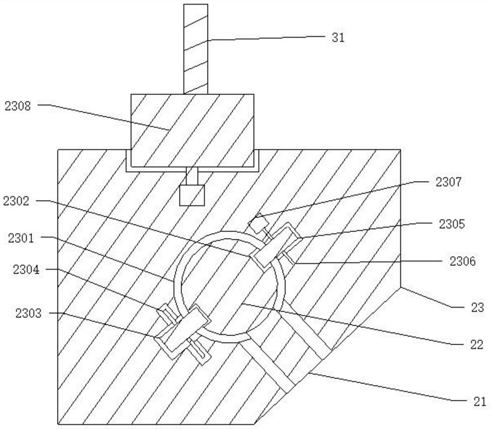 Accurate cleaning mechanism of intelligent electric automatic cleaning robot