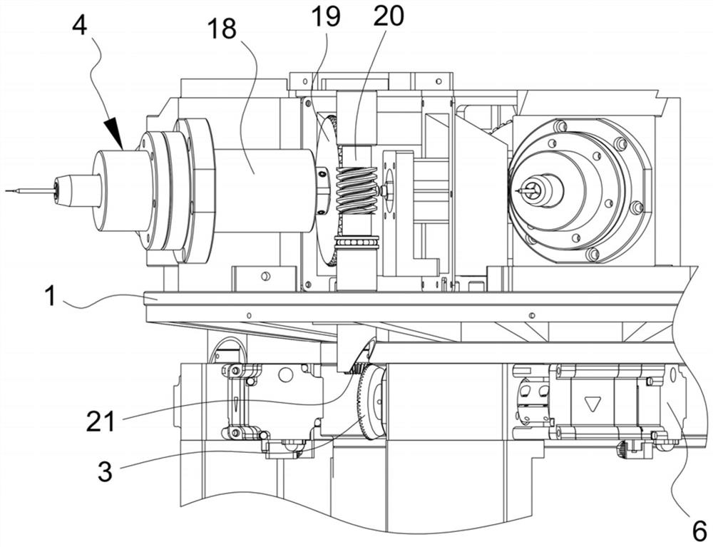 Elastic rotation driving mechanism for gear