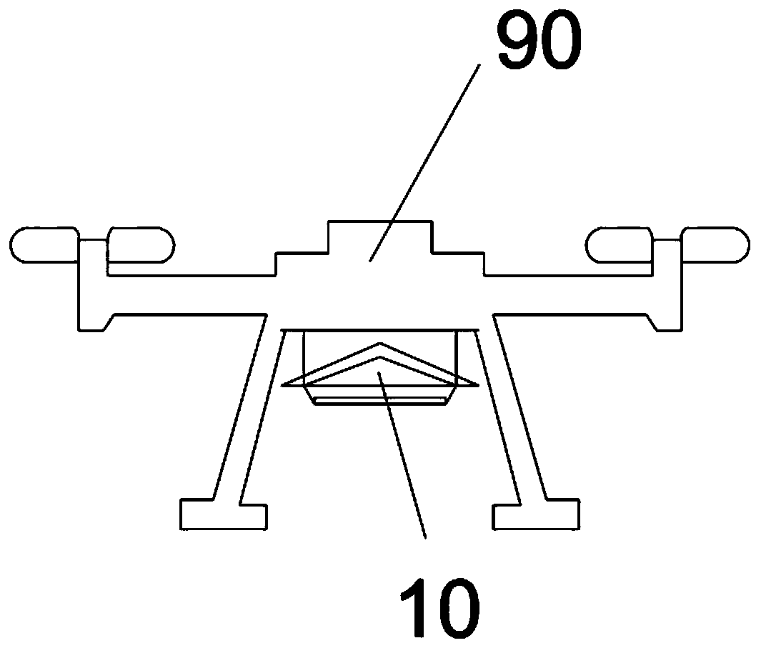 Ship emission detection method and system based on flight platform