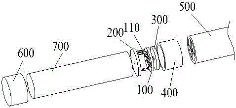 A temperature-controlled electronic atomization device and atomization method thereof