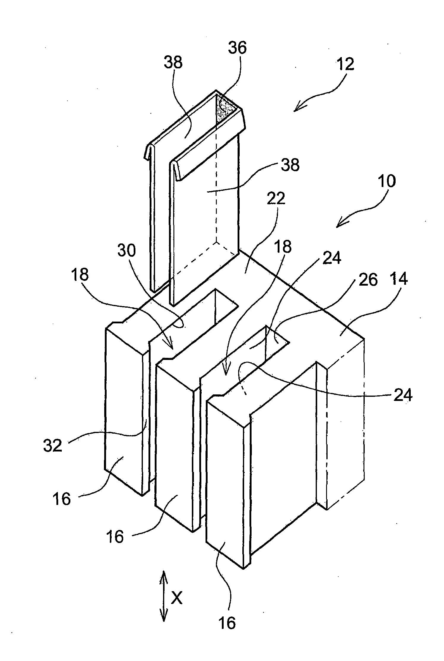 Slot insulating paper