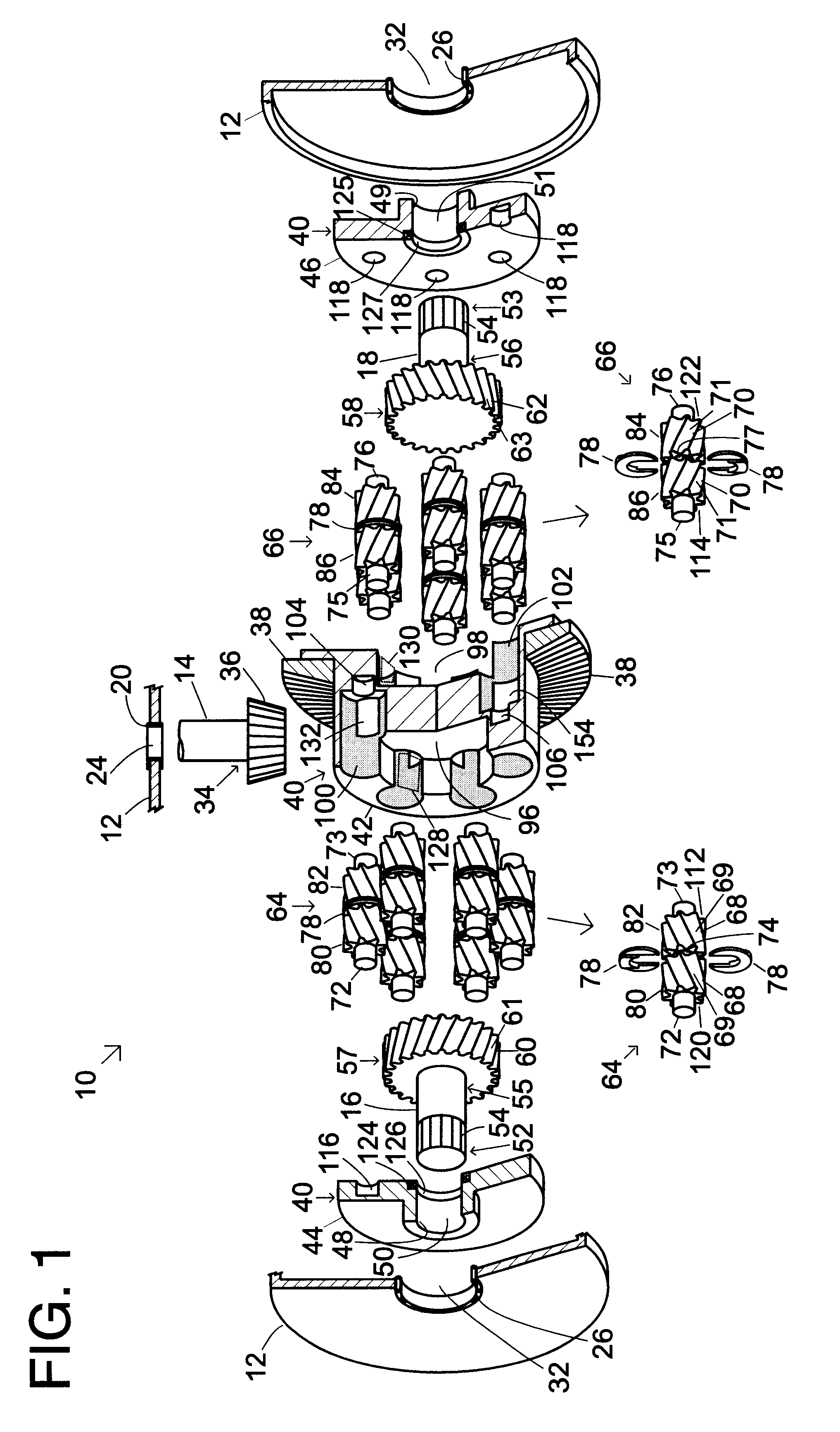 Limited slip differential