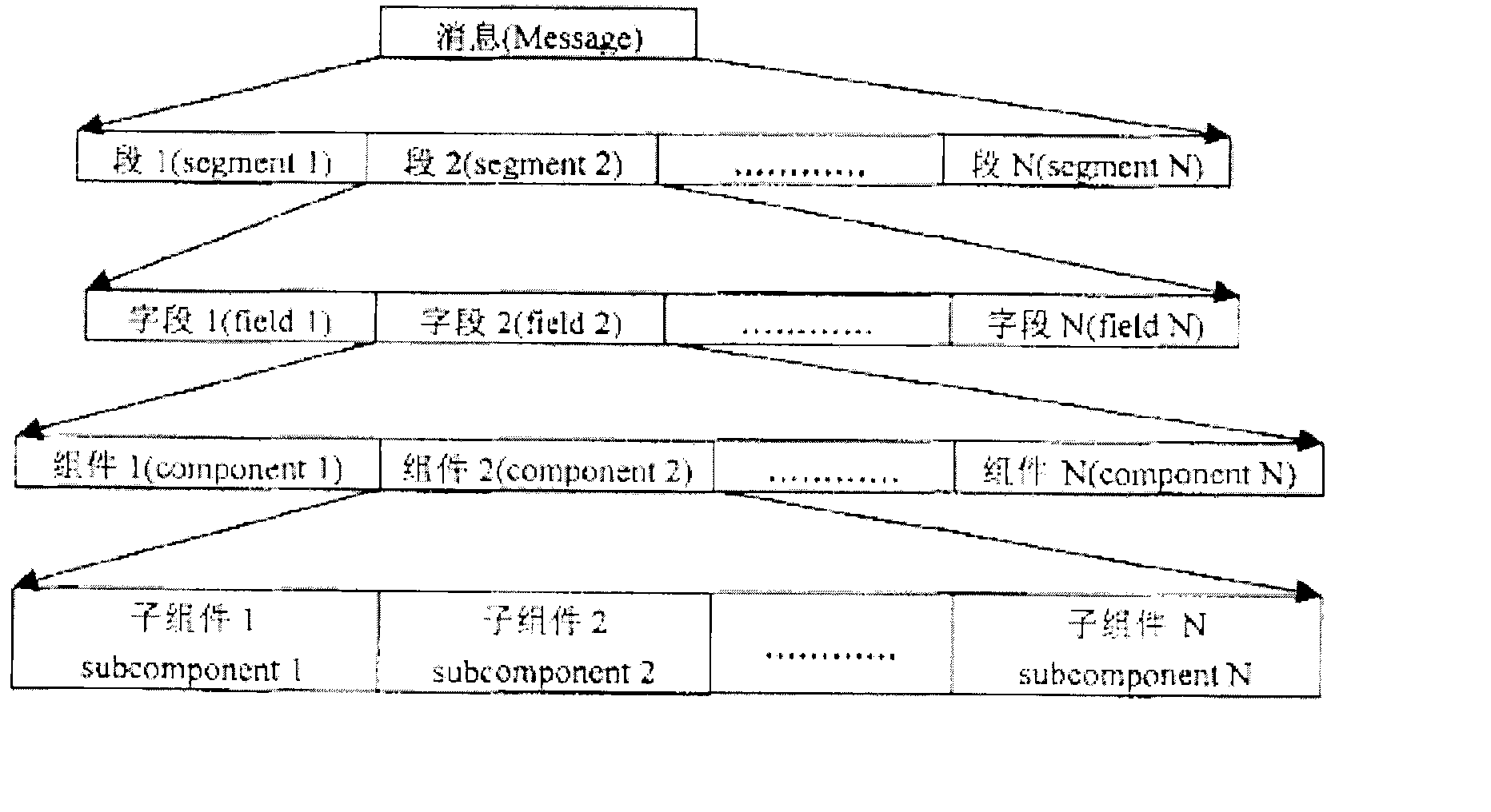 Human body diagnosis and treat information fusion digital model based on medical treatment information, and construction method