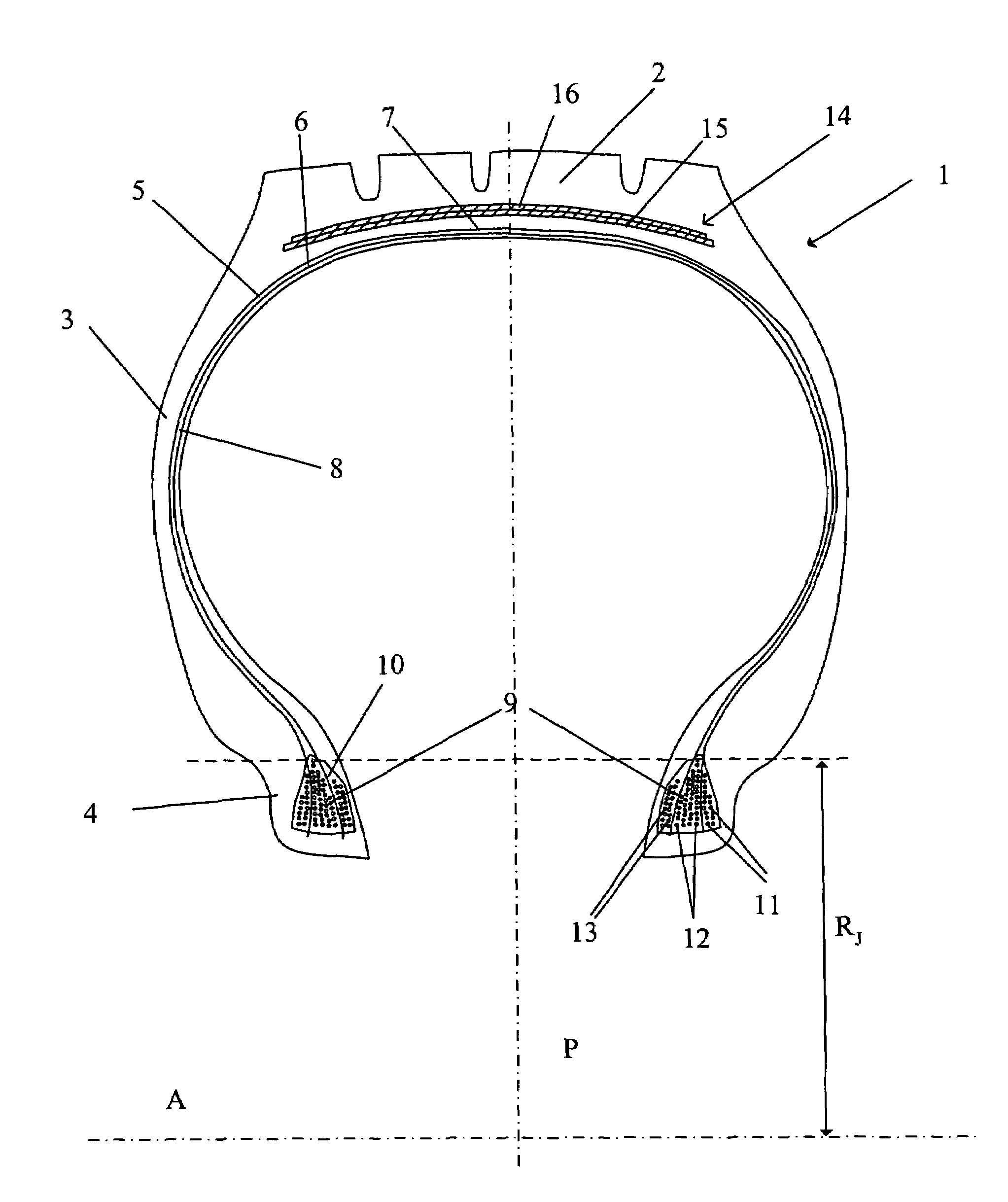 Aircraft tire