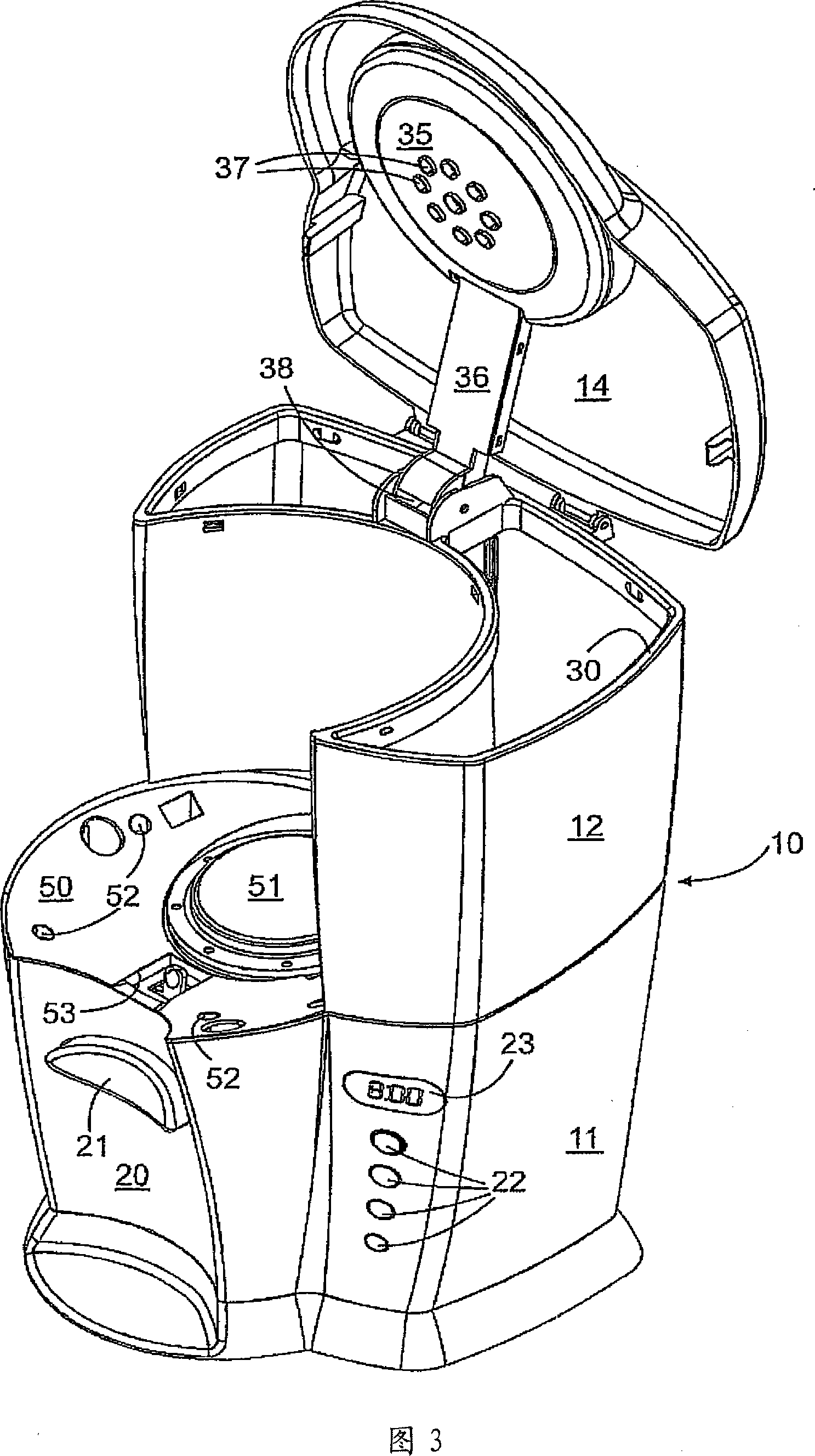 Combined water cooler and hot beverage maker