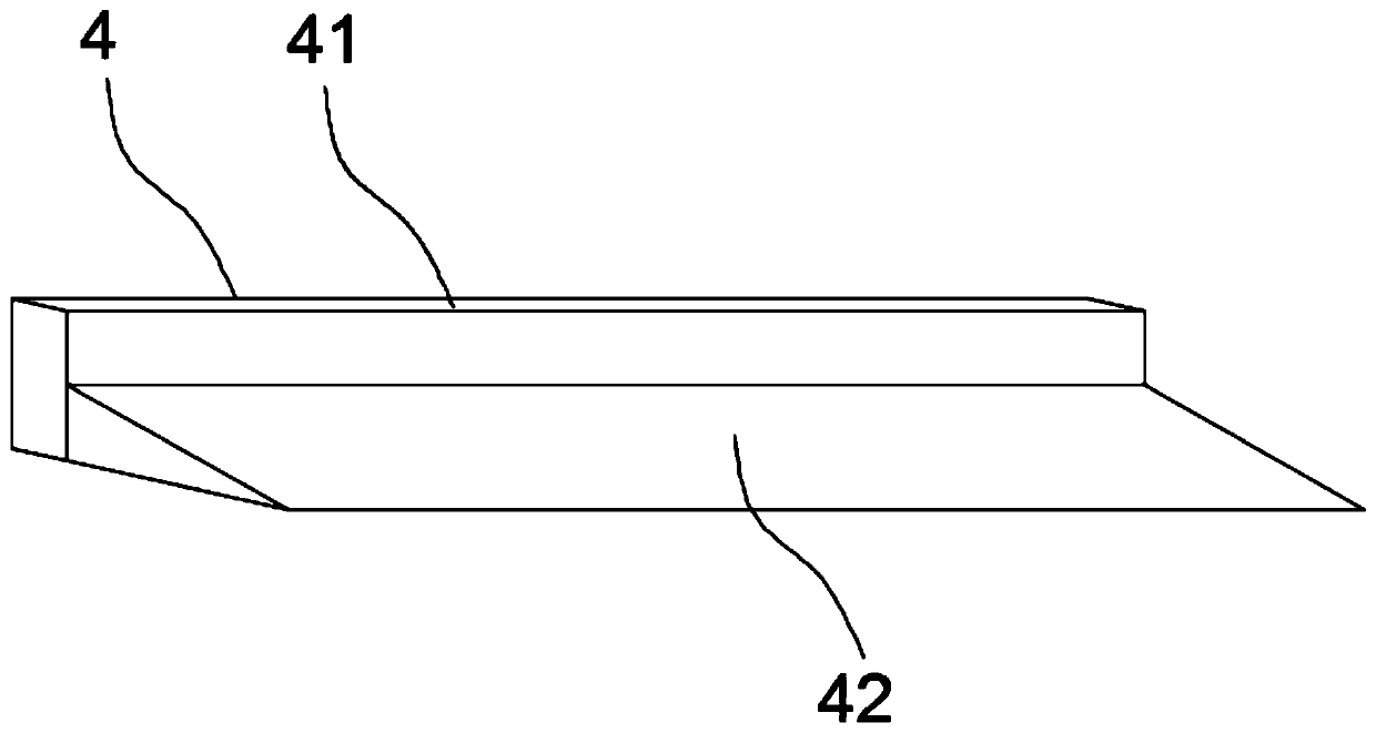 Self-cleaning mechanical scraper knife of scraping machine