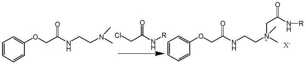 Quaternary ammonium salt cationic surfactant and preparation method thereof