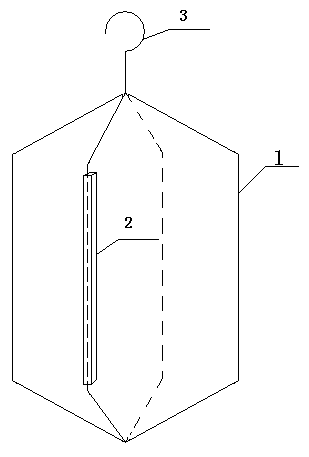 Implantable recyclable pulmonary vessel pressure sensor and use method thereof