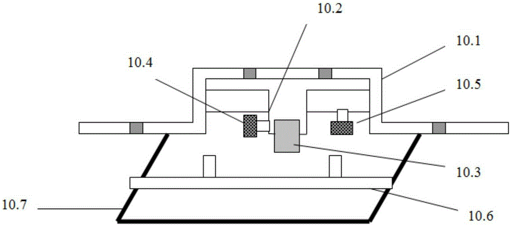 Device and method for testing infrared characteristics of airborne IR decoys