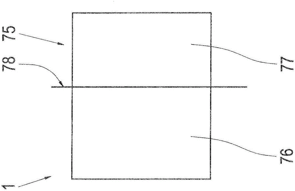 Transmission device having a hydraulic system