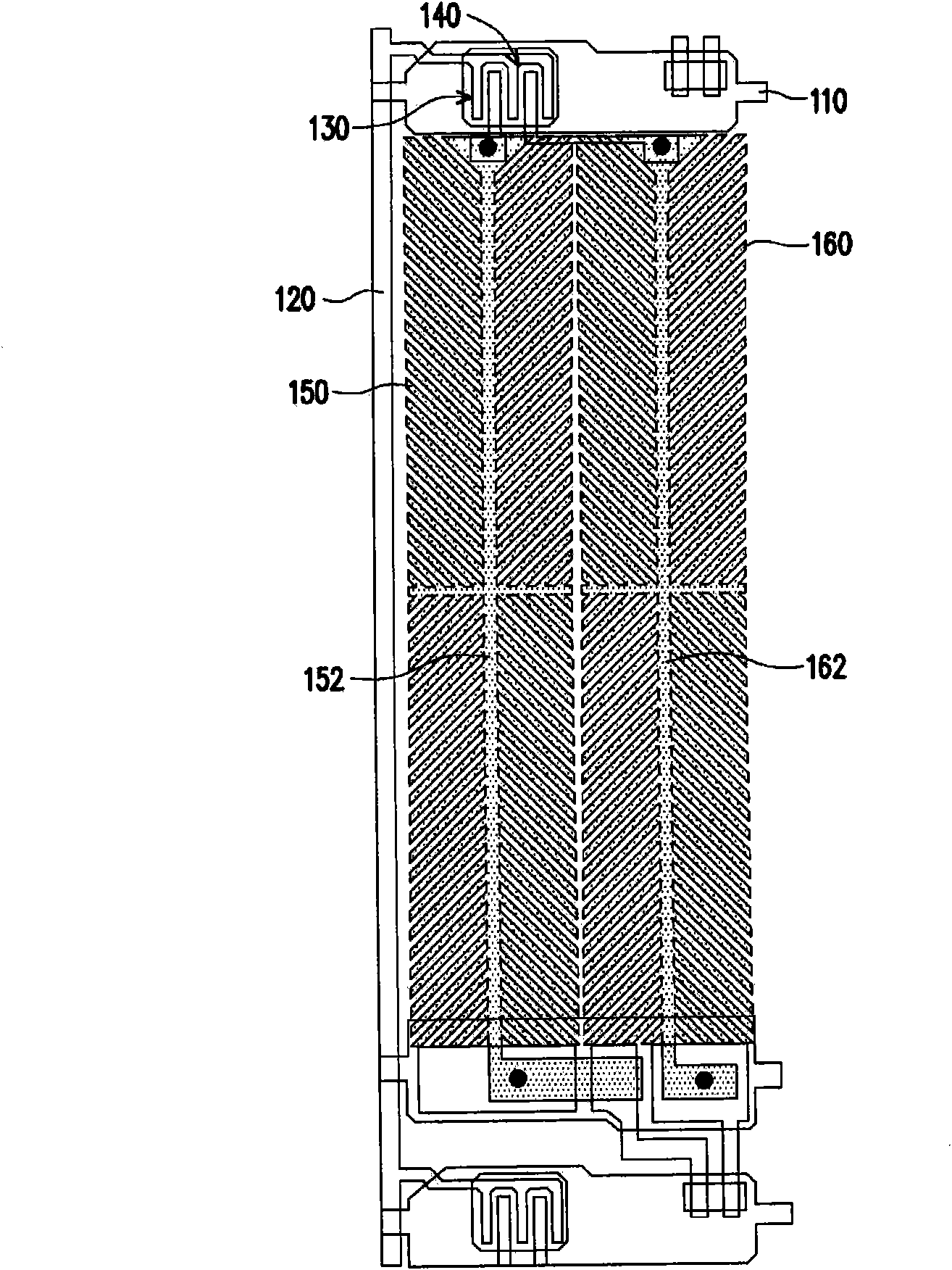 Pixel array substrate, liquid crystal display device and driving method thereof