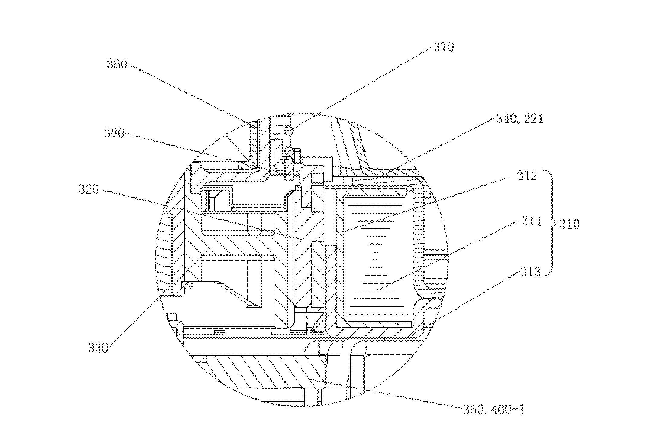 Clutch mechanism for single drive system of washing machine