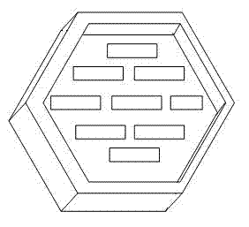 Antiscour ecological trench for interception of phosphorus loss