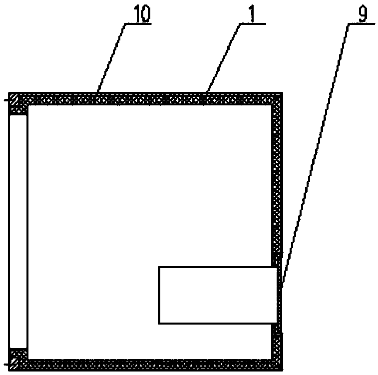 Scanner heat insulation device