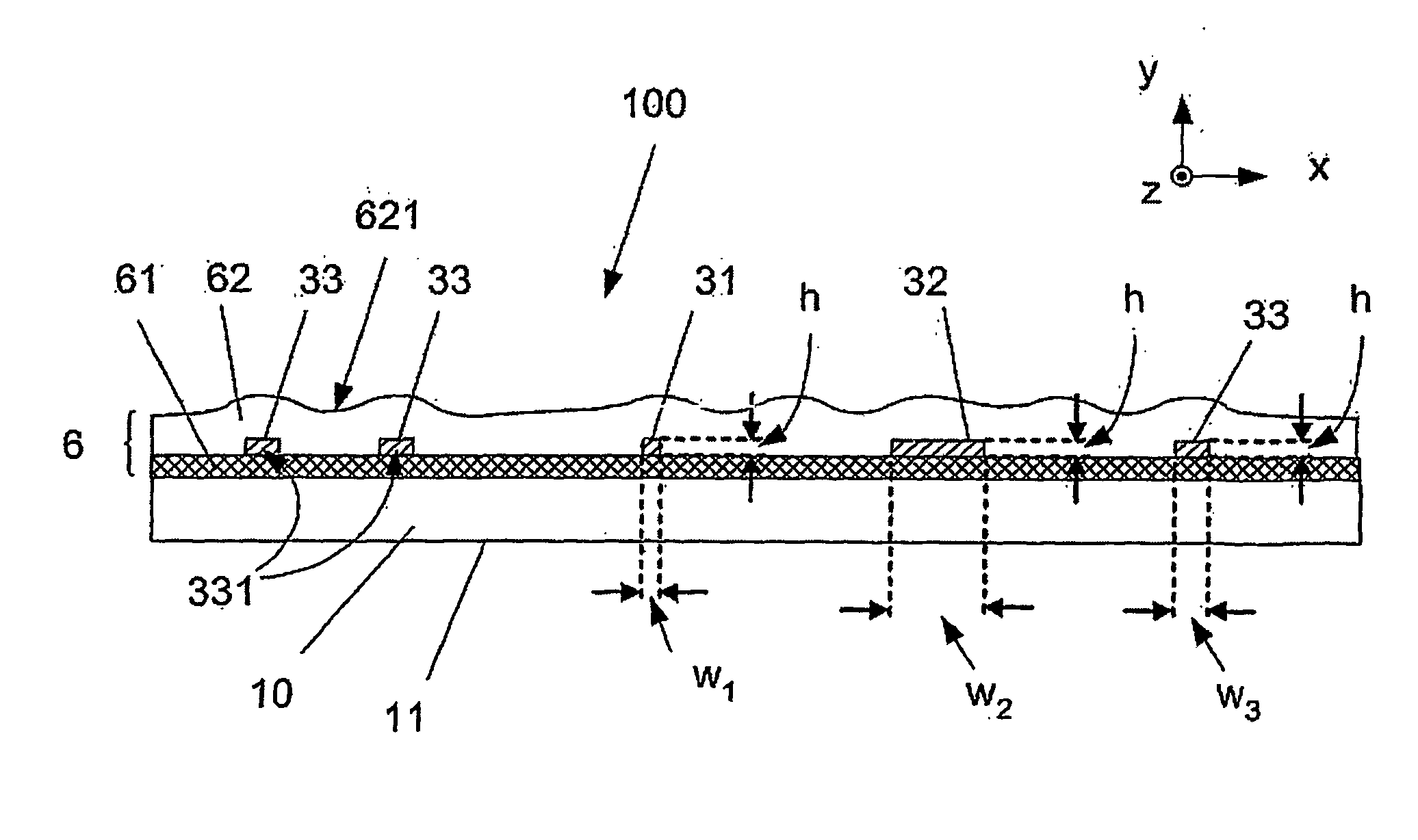 Low loss silicon oxynitride optical waveguide, a method of its manufacture and an optical device