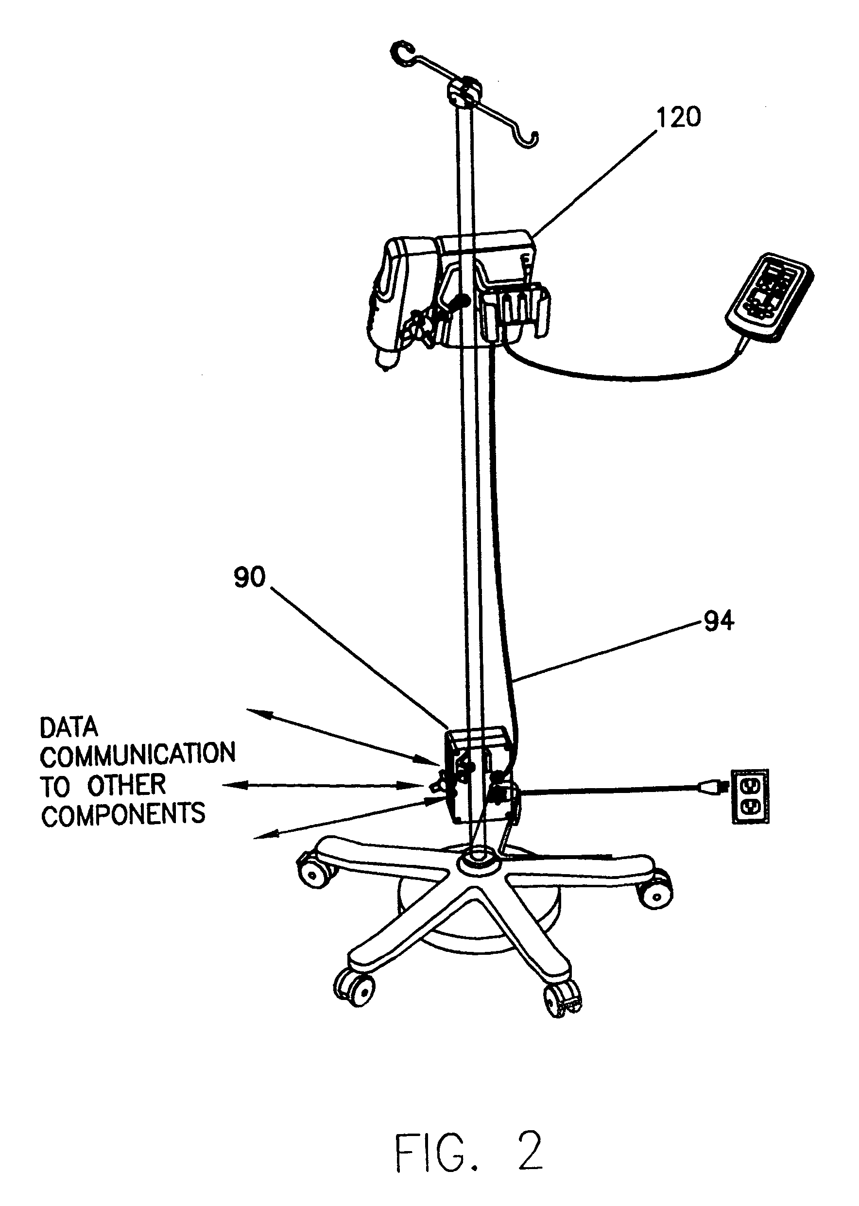 Data communication and control for medical imaging systems