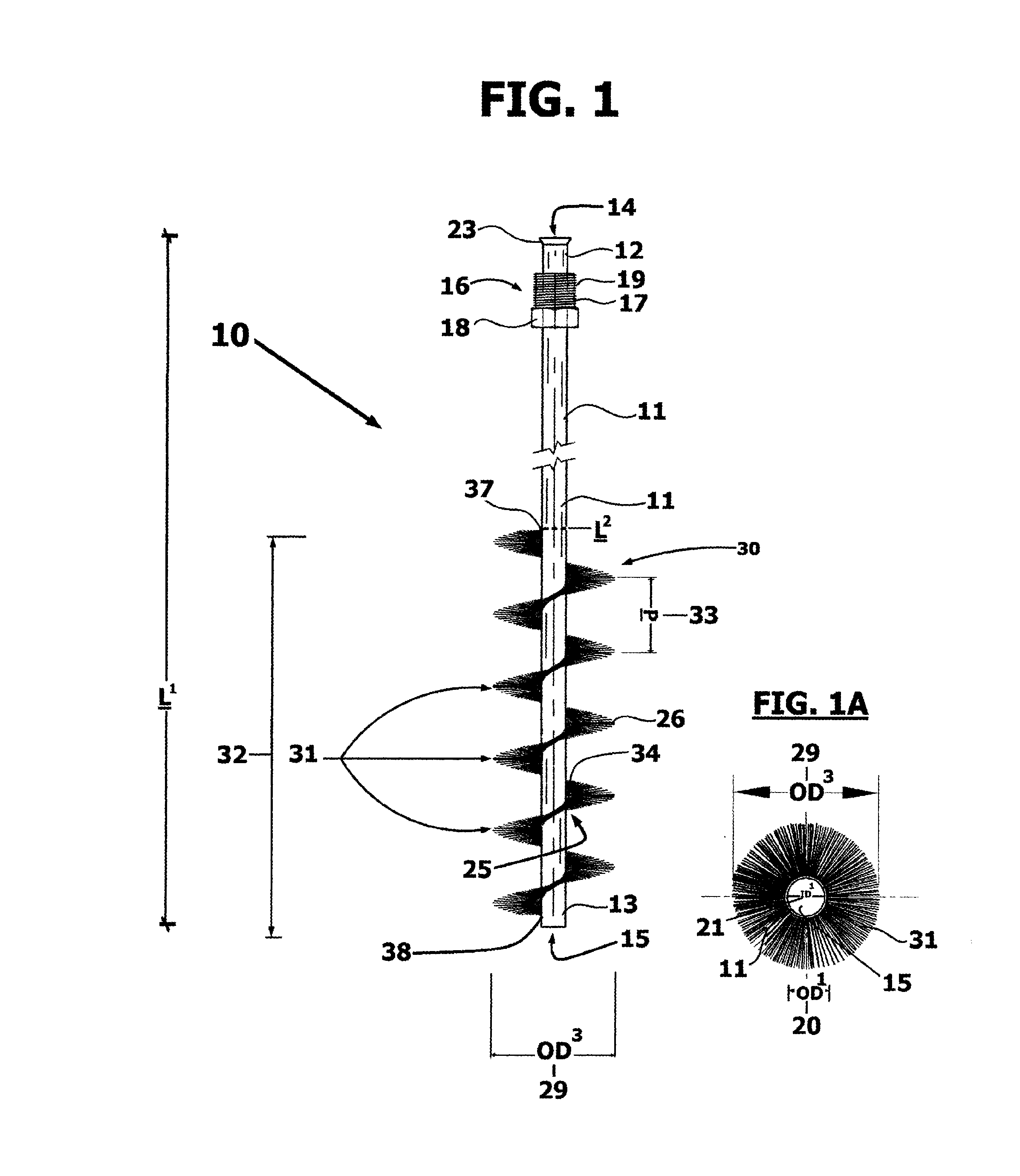 Flash Vortex Brush Device and Method