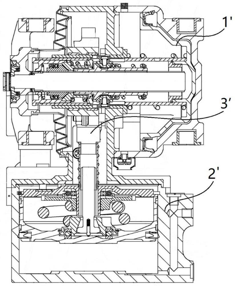 Electromechanical parking brake cylinder and brake system