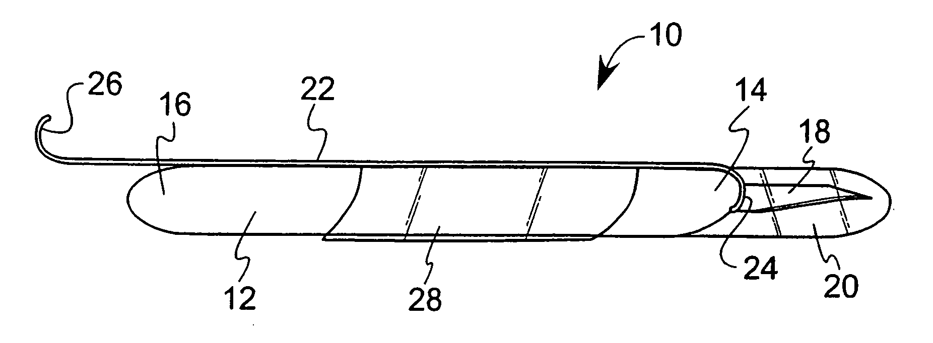 Combination tracheal hook and scalpel device