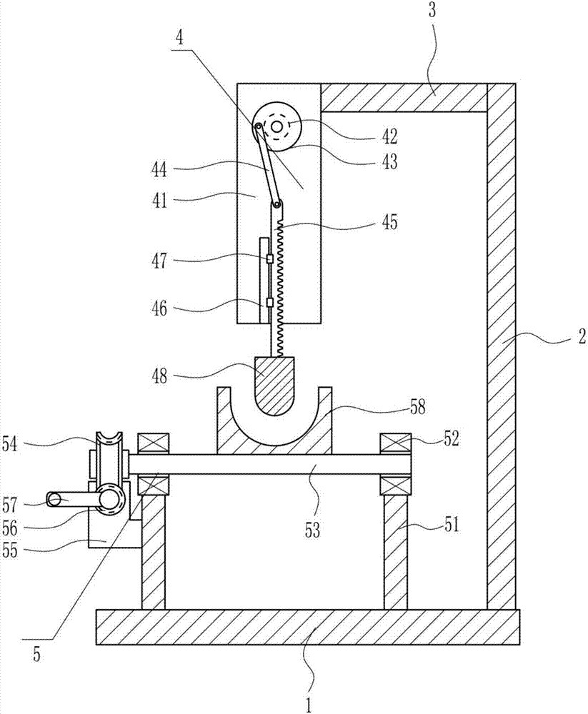 Medicinal tablet smashing device for veterinarian