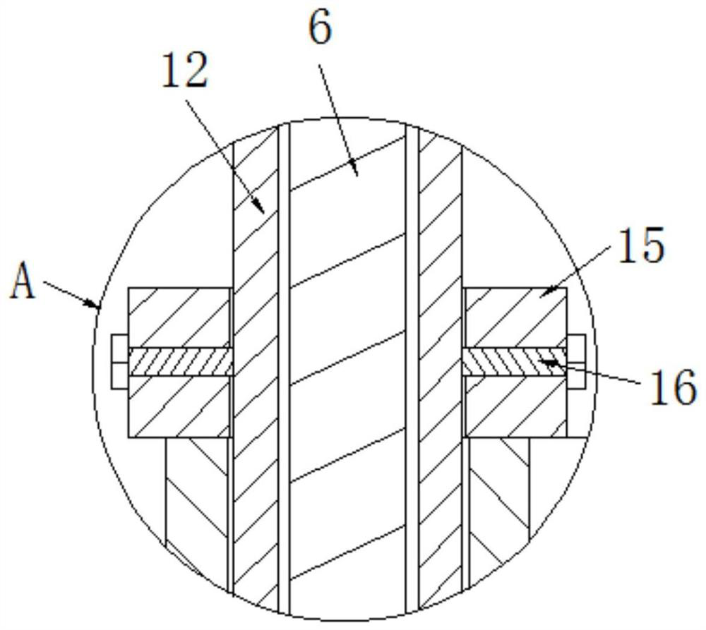 An ecological environment wetland protection device