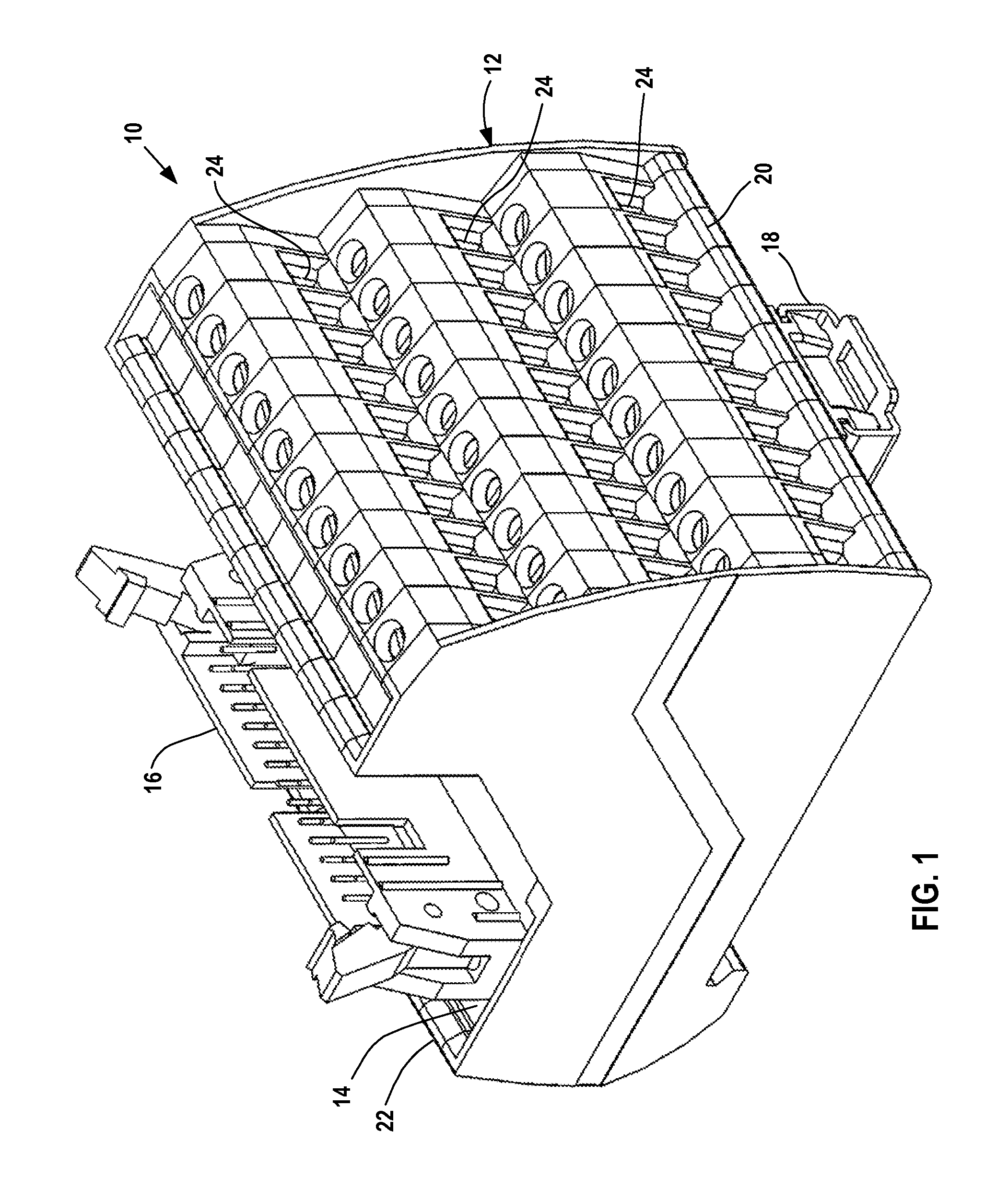 Modular terminal block