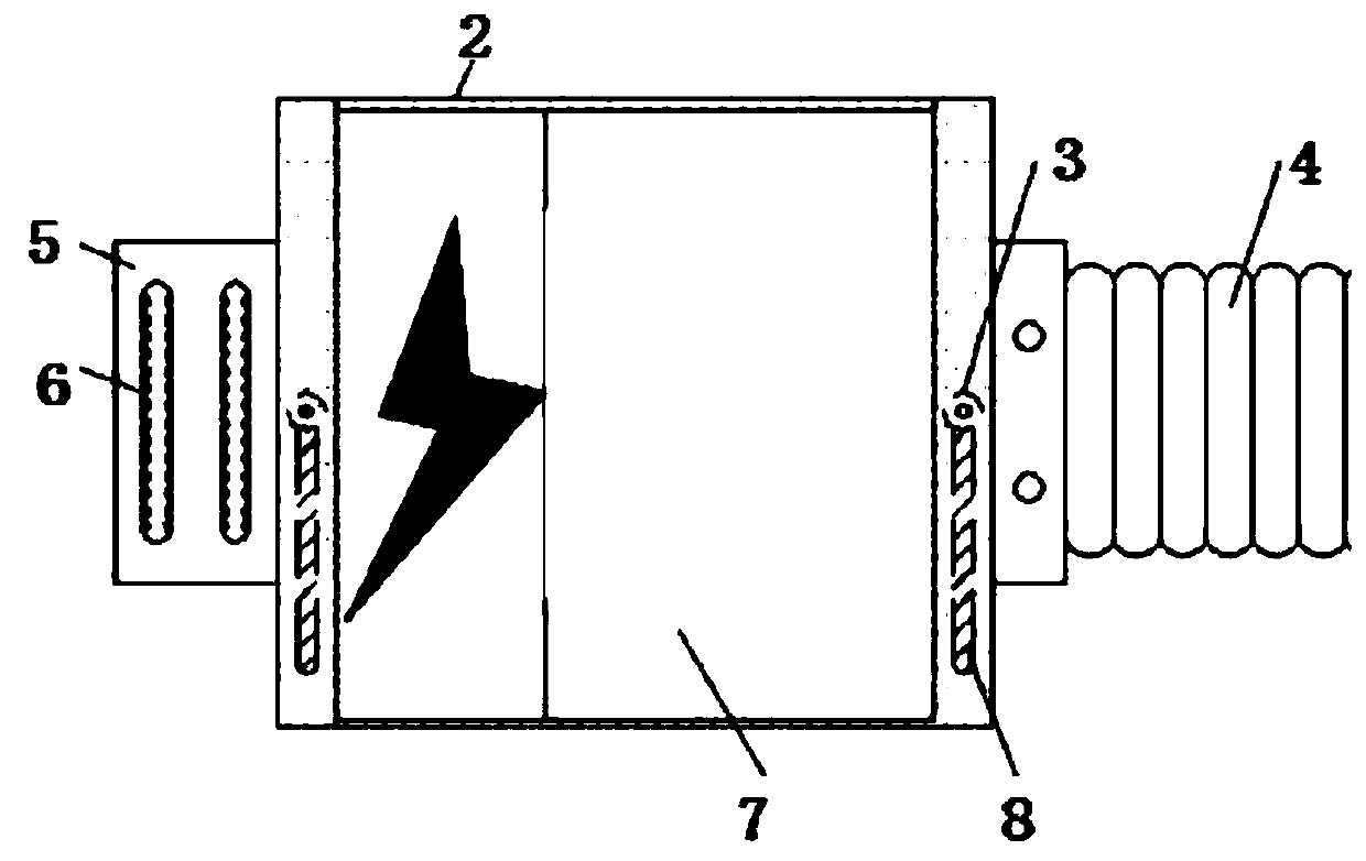 Prompting facility of box-type substation