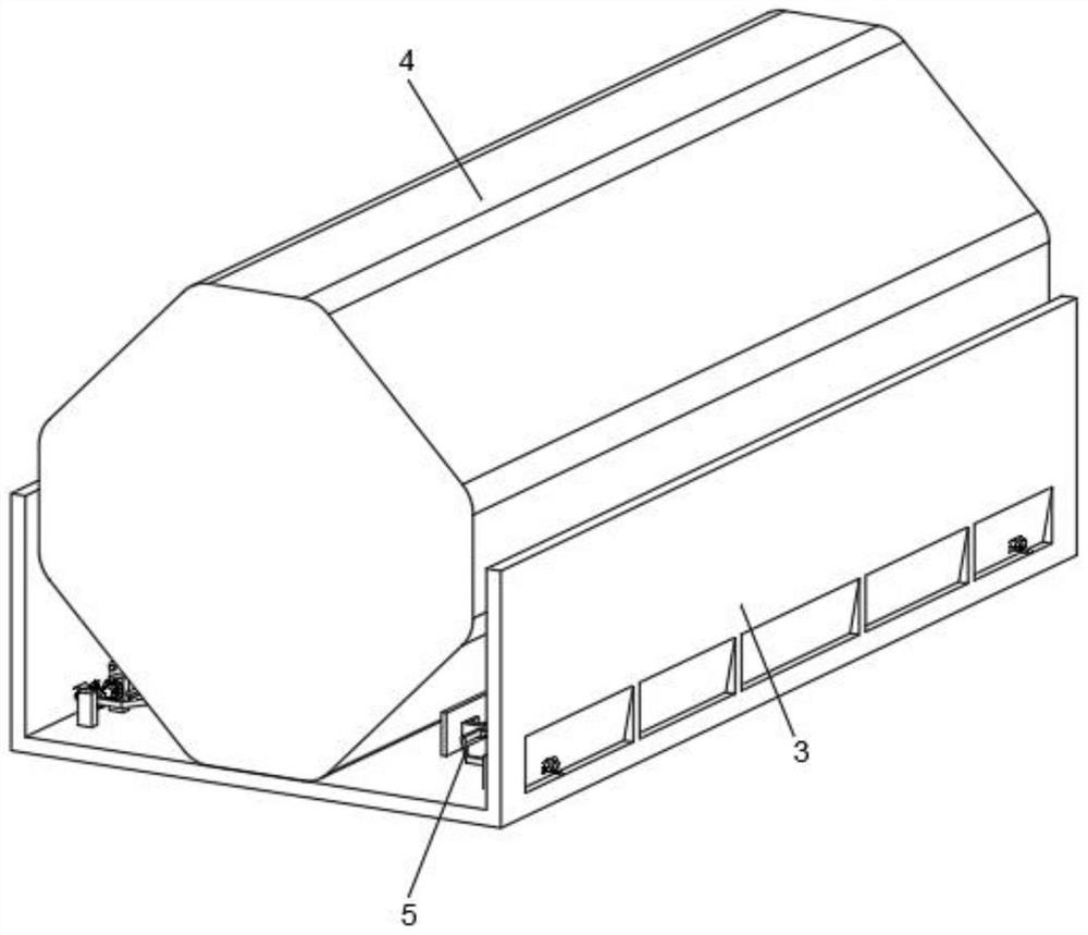 Blocking anti-explosion skid-mounted refueling device