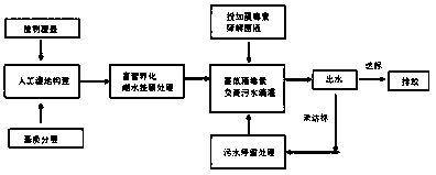 Method and system for enhancing constructed wetland to remove microcystis and toxins in water