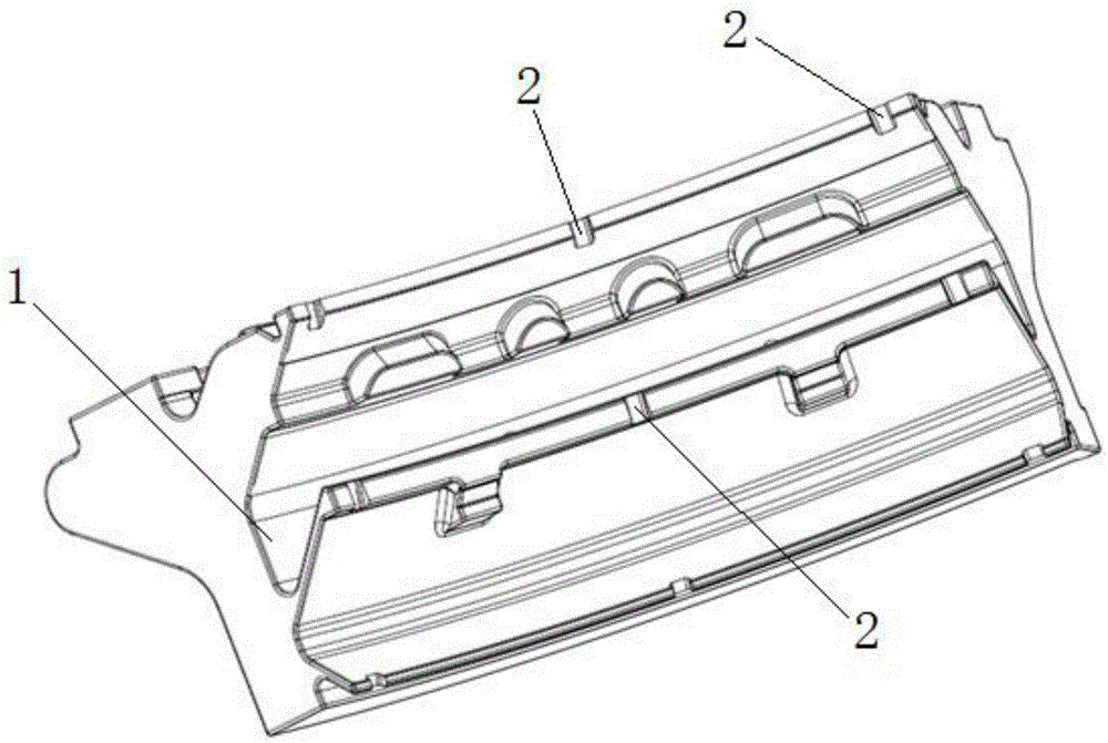 Method for preventing deformation of refined casting casing wax model